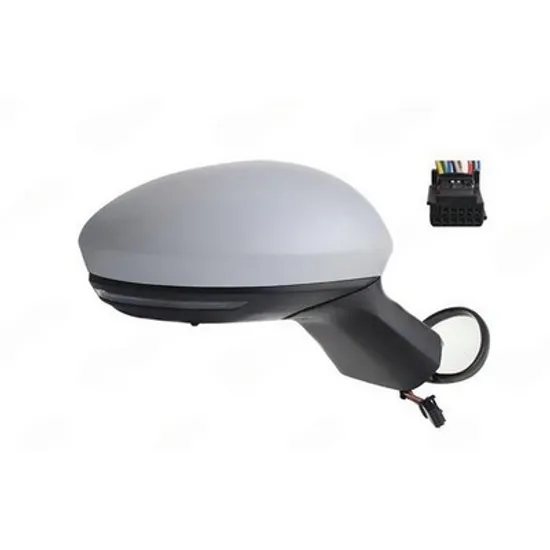 Oglinda MITSUBISHI COLT 7 2023-> Oglinda exterioara electrica cu incalzire cu rabatare electrica pentru vopsit (cu semnal si senzor) (11 PIN) DREAPTA Perioada 2023 2024 2025