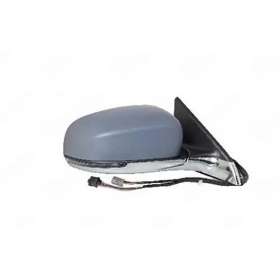 Oglinda JEEP COMPASS 2016-> Oglinda exterioara electrica cu incalzire pentru vopsit cu rabatare electrica (cu semnal si lampa podea si senzor banda) (suport cromat) DREAPTA Perioada 2016 2017 2018 2019 2020 2021