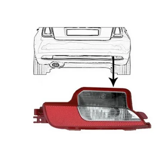 Lampa Bara Spate FIAT 500 2007-> Lampa marsarier dreapta Perioada 2015 2016 2017 2018