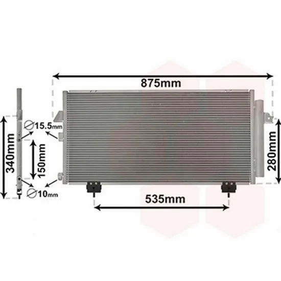 Radiator Aer Conditionat TOYOTA RAV 4 II 2000->2005 Radiator aer conditionat 73x37 7 Perioada 2000 2001 2002 2003 2004 2005 2006
