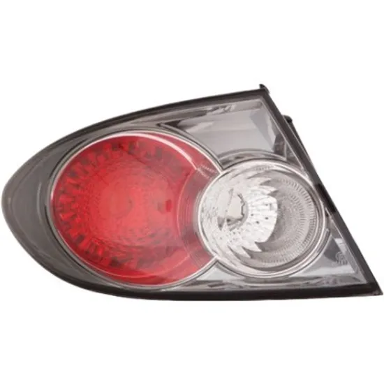 Lampa stop spate stanga MAZDA 6 GG 2002->2008 perioada 2002 2003 2004 2005 2006 2007 de la an de fabricatie 08/2005, cromat, exterior, cu bec W21/5W, cu bec WY21W