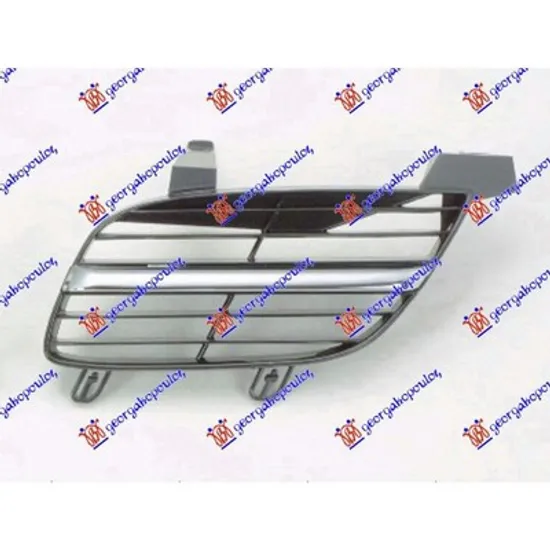 Grila fata NISSAN ALMERA 2 2001->2006 Grila lateral cromat/negru ->2002 stanga Perioada 2000 2001 2002