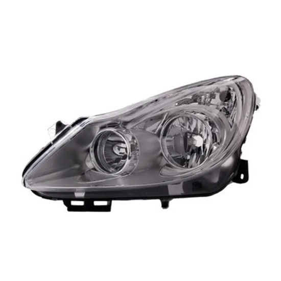 Faruri OPEL CORSA D 2006->2014 Far stanga H1/H7 cromat ->2011 Perioada 2006 2007 2008 2009 2010 2011