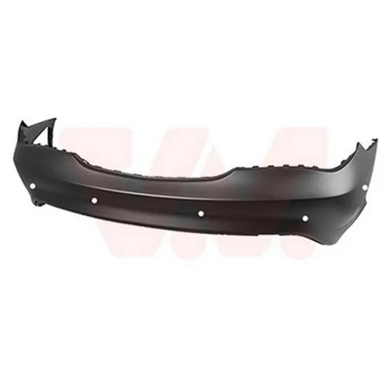 Bara Spate MERCEDES CLA C117 2013->2019 Bara spate pentru vopsit (cu senzori parcare) Perioada 2013 2014 2015 2016 2017 2018 2019