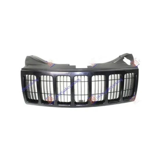 Grila Radiator JEEP GRAND CHEROKEE 4 2010->2020 Grila radiator MAT negru (rama neagra) Perioada 2009 2010 2011