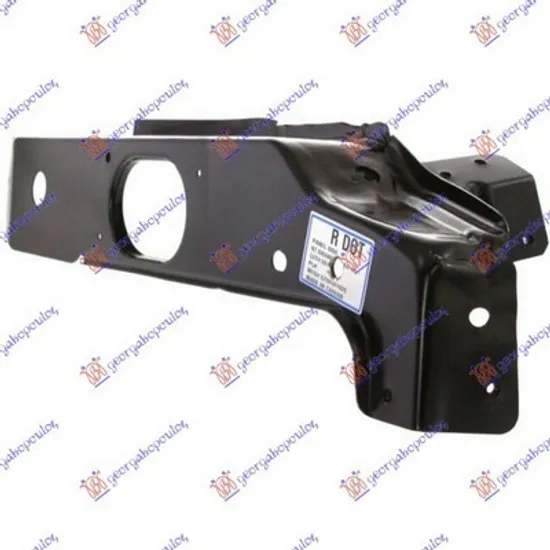 Suport Far SUZUKI GRAND VITARA 2 2005->2018 Panou far metalic VERTICAL stanga, Perioada 2005 2006 2007 2008 2009 2010 2011 2012 2013 2014 2015