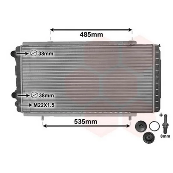 Radiator Motor FIAT DUCATO 244 2002->2006 Radiator apa benzina/diesel cu/fara aer conditionat (79x41.4x3.2) Perioada 2002 2003 2004 2005 2006