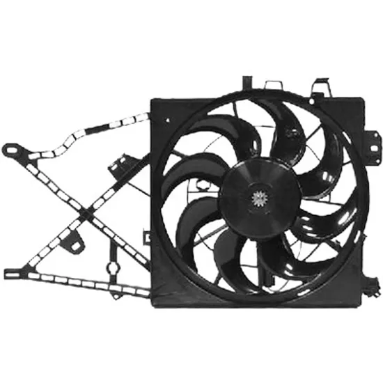 Ventilator motor OPEL VECTRA B 1995->2003 1.8 i 16V 92KW 125CP , pentru motor Z 18 XE perioada 2000 2001 2002 2003