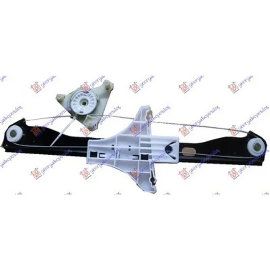 Macara Usa VW POLO 9N 2001->2012 Macara usa spate electrica fara motor dreapta Perioada 2001 2002 2003 2004 2005 2006 2007 2008