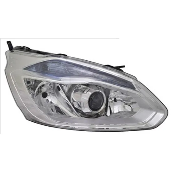 Faruri FORD TRANSIT CUSTOM 2012-> Far reglaj electric cu proiector AFS (E) (TYC) dreapta Perioada 2013 2014 2015 2016 2017 2018