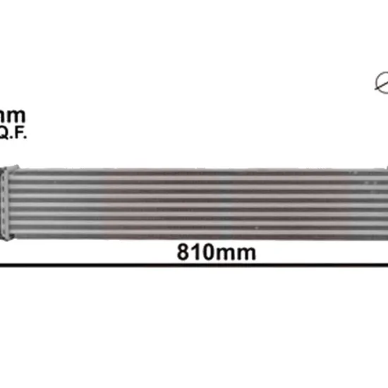 Intercooler RENAULT GRAND SCENIC 3 2009->2016 1.6 dCi 96KW 130CP , pentru motor R9M 402, R9M 404, R9M 414 perioada 2011 2012,2013,2014,2015 2016