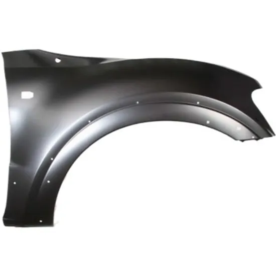 Aripa fata dreapta MITSUBISHI PAJERO CLASSIC V2 2001-> perioada 2001 2002 2003 2004 2005 2006 , cu gauri bandou crom, cu semnal