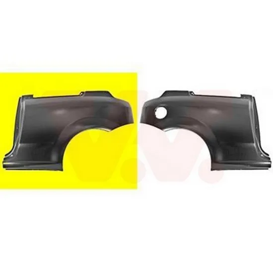 Aripa Spate FIAT PUNTO 199 2012-> Aripa spate 3 usi stanga, Perioada 2012 2013 2014 2015 2016 2017