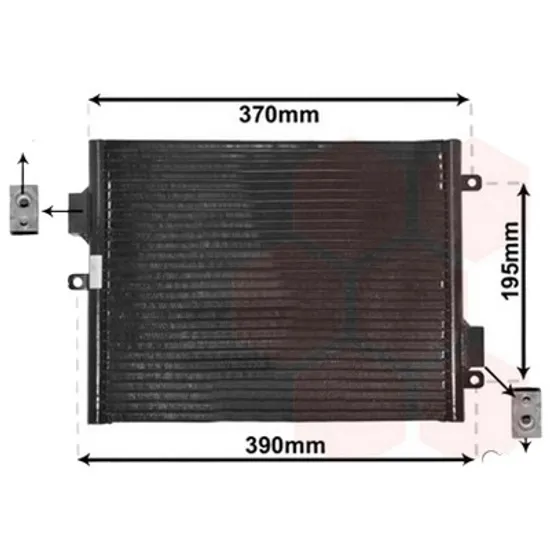 Radiator aer conditionat MERCEDES CLA C118 2019-> pentru CLA 220 , perioada 2019 2020 2021 2022 2023 2024