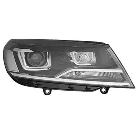 Faruri VW TOUAREG 2010->2018 Far Bi-XENON cu motor (E) (DEPO) dreapta Perioada 2010 2011 2012 2013 2014 2015 2016 2017