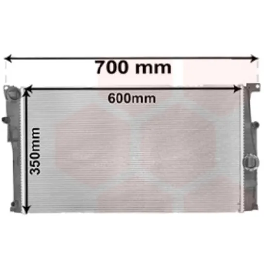 Radiator apa BMW 4 Cabriolet F33 2013-> 430 d 210KW 286CP , pentru motor N57 D30 A perioada 2014 2015,2016,2017,2018 2019