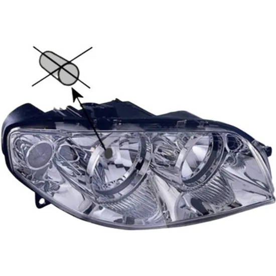 Far dreapta FIAT PUNTO 188 1999->2012 perioada 1999 2000 2001 2002 2003 2004 2005 2006 2007 2008 2009 2010 de la an de fabricatie 07/2004, cu motor reglaj, semnal transparent, cu reglaj electric, cu bec H7/H1