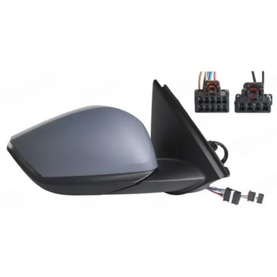 Oglinda CITROEN C4 3 2020-> Oglinda exterioara electrica cu incalzire pentru vopsit (cu semnal si senzor) (6+2 PIN) DREAPTA Perioada 2022 2023 2024 2025