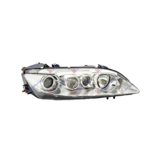 Faruri MAZDA 6 GG 2002->2008 Far cu proiector (cromat) (DEPO) dreapta Perioada 2002 2003 2004 2005 2006 2007