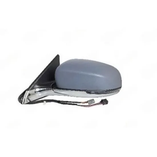 Oglinda JEEP COMPASS 2016-> Oglinda exterioara electrica cu incalzire pentru vopsit cu rabatare electrica (cu semnal si lampa podea si senzor banda) (suport cromat) STANGA Perioada 2016 2017 2018 2019 2020 2021