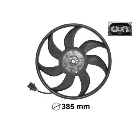Ventilator Motor SKODA FABIA 2 2006->2014 Electroventilator complet 39mm 250W Perioada 2006 2007 2008 2009 2010 2011 2012 2013