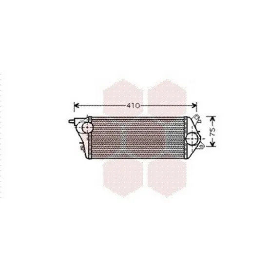 Intercooler MINI MINI COOPER R50, R53 2001->2006 Radiator intercooler 1.4 D diesel (285x125x40) Perioada 2001 2002 2003 2004 2005 2006