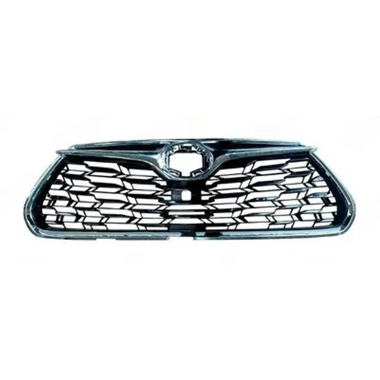 Grila Radiator TOYOTA HIGHLANDER 2019-> Grila radiator completa cu ornament cromat (cu camera) Perioada 2020 2021 2022 2023 2024 2025