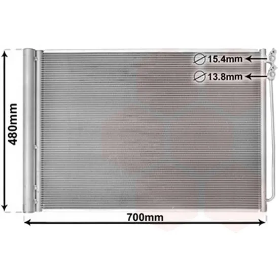 Radiator aer conditionat AUDI A4 B9 2015-> 3.0 TDI quattro 160KW 218CP , pentru motor CSWB perioada 2015 2016,2017 2018