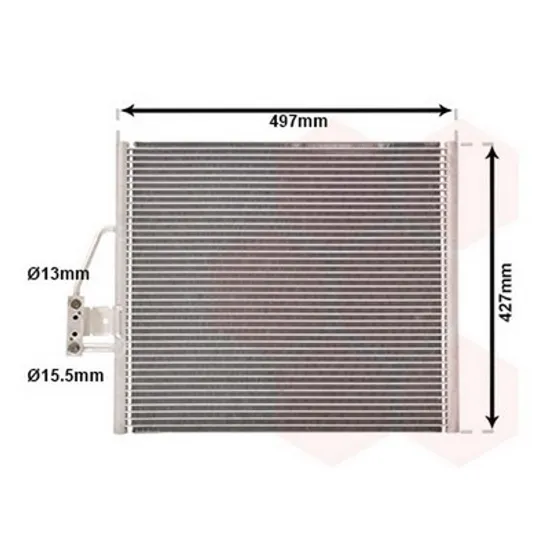 Radiator Aer Conditionat BMW 5 E39 1995->2003 Radiator aer conditionat benzina/ diesel 1997->2004 (47x43,2) Perioada 1997 1998 1999 2000 2001 2002 2003