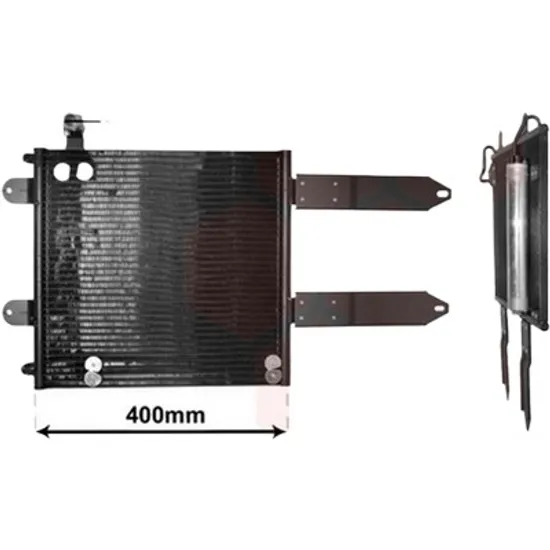 Radiator aer conditionat JEEP PATRIOT 2007->2017, COMPASS 2006->2015 pentru 2.4, perioada 2006 2007 2008 2009 2010 2011 2012 2013 2014 2015 2016 2017