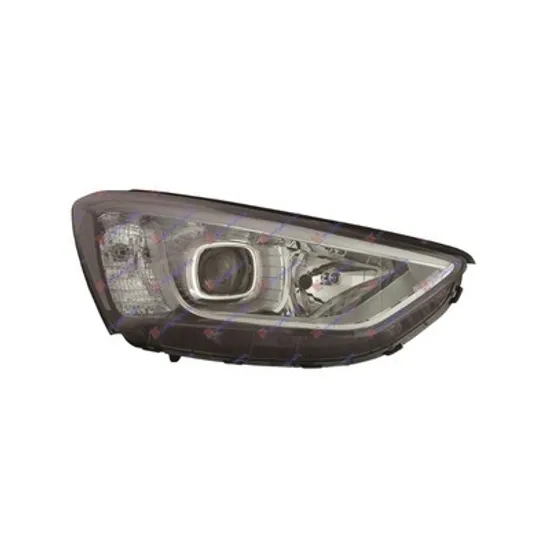 Faruri HYUNDAI SANTA FE 3 2012->2018 Far cu reglaj electric LED (E) dreapta, Perioada 2012 2013 2014 2015 2016 2017 2018