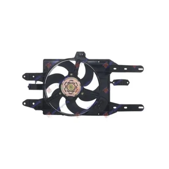 Ventilator Motor LANCIA Y 1995->2003 Electroventilator radiator (cu aer conditionat) 75/85 97-99 benzina, Perioada 1997 1998 1999 2000
