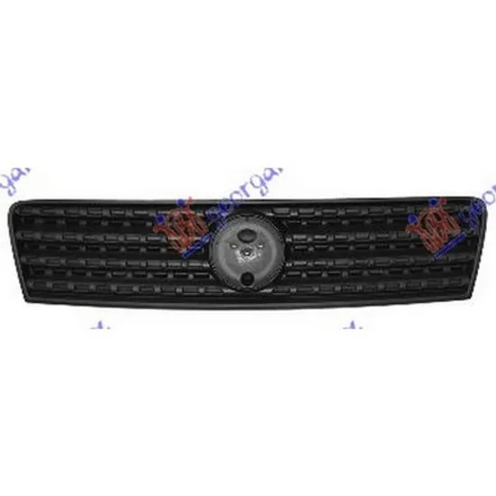 Grila radiator FIAT PUNTO 188 1999->2012 Grila fata negru 2007-> Perioada 2007 2008 2009 2010 2011