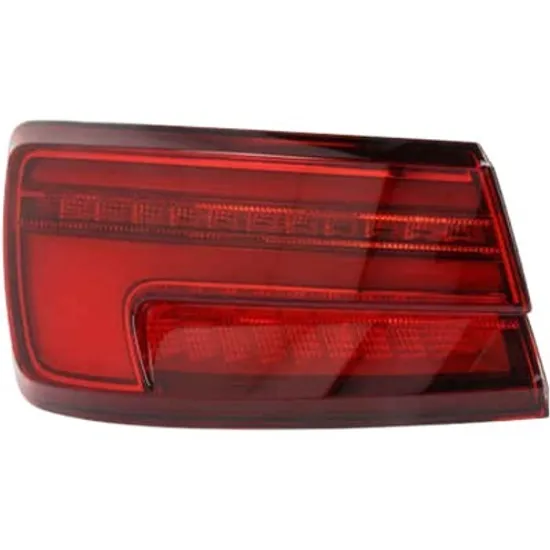 Lampa stop spate stanga AUDI A3 8VS; 8VM SEDAN 2013->2020, A3 Cabriolet 8V7; 8VE 2013-> perioada 2013 2014 2015 2016 2017 2018 2019 2020 de la an de fabricatie 07/2016, semnal rosu, exterior, cu bec LED, pentru 2/4 usi,