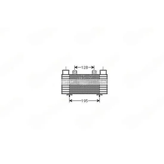 Intercooler MAZDA B-SERIE 1998->2006 Radiator intercooler 2.5-2.9 TD (200x140x64) Perioada 1998 1999 2000 2001 2002 2003 2004 2005 2006