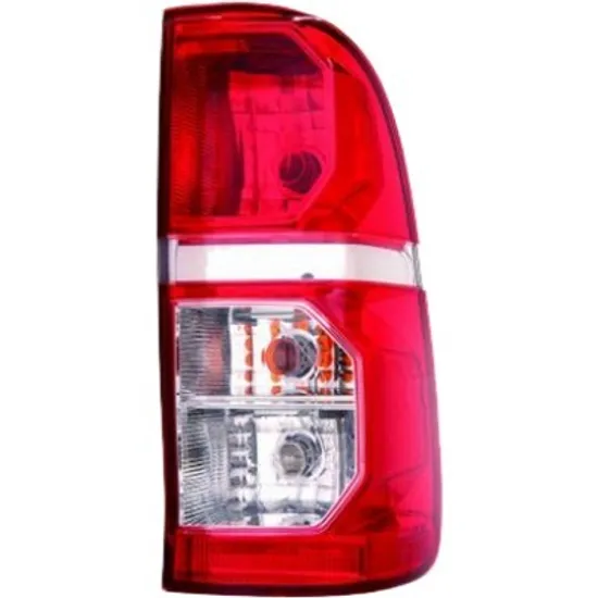 Lampa stop spate dreapta TOYOTA HILUX 7 2004->2015 perioada 2005 2006 2007 2008 2009 2010 2011 2012 2013 2014 2015 de la an de fabricatie 09/2011, rosu, semnal alb, cu bec P21/5W, cu bec P21W, cu bec PY21W