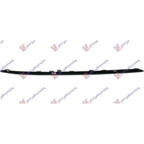 Ornament Grila MERCEDES E-CLASS W213 2016-> Bandou grila bara fata lateral superior negru (E43 AMG) dreapta Perioada 2016 2017 2018 2019 2020 2021 2022