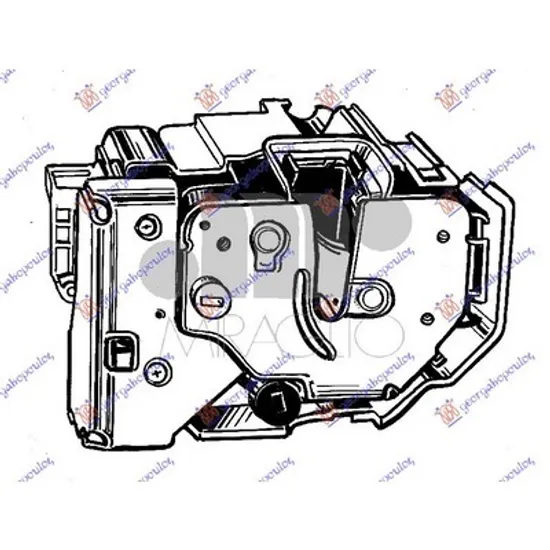 Broasca Usa ALFA ROMEO GIULIETTA 2010->2020 Mecanism inchizator usa spate inchidere centralizata -cu alarma stanga Perioada 2010 2011 2012 2013 2014 2015 2016 2017 2018 2019 2020