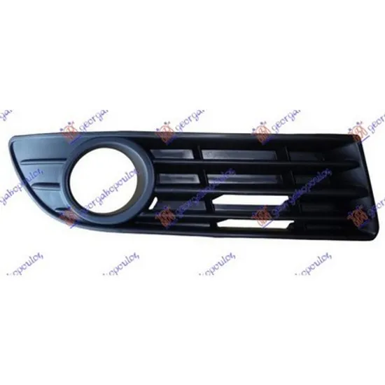 Grila Bara VW POLO 9N 2001->2012 Grila in bara fata dreapta cu proiector deschisa 05.2005->05.2009 Perioada 2005 2006 2007 2008