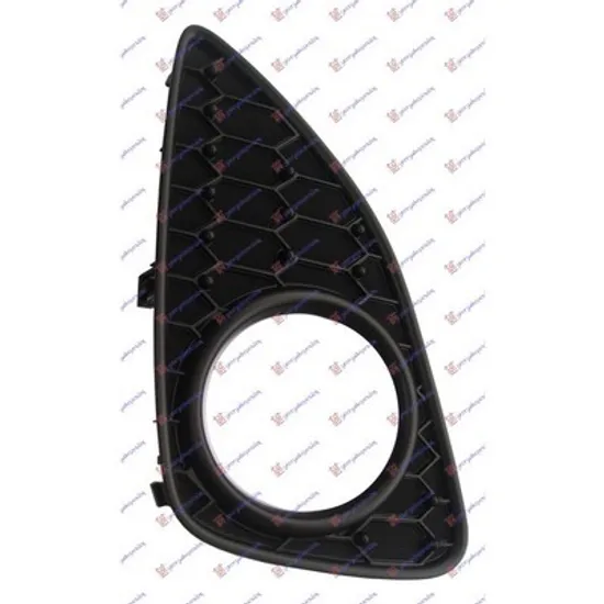 Grila Bara TOYOTA YARIS 2010-> Grila in bara fata dreapta cu loc proiector pt Sport 2012->2014 Perioada 2012 2013 2014