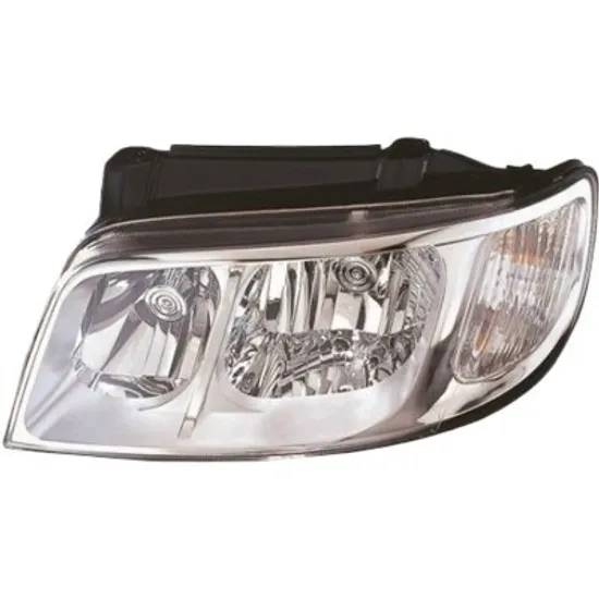 Far stanga HYUNDAI MATRIX 2001-> perioada 2001 2002 2003 2004 2005 2006 2007 2008 2009 2010 de la an de fabricatie 05/2005, pana la an de fabricatie 10/2008, fara motor reglaj, semnal transparent, cu reglaj electric, cu bec H1/H7