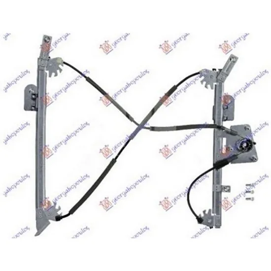 Macara Usa BMW 1 E81 2006->2011 Macara geam usa. pentru 3 usi electrica (fara motor) (EUROPE) dreapta Perioada 2004 2005 2006 2007 2008 2009 2010 2011
