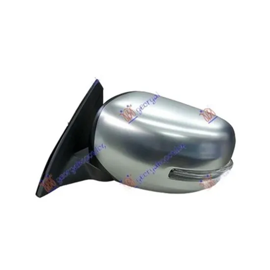 Oglinda MITSUBISHI L200 2005->2015 Oglinda exterioara reglaj manual cromat cu semnal stanga Perioada 2005 2006 2007 2008 2009 2010 2011 2012 2013 2014 2015