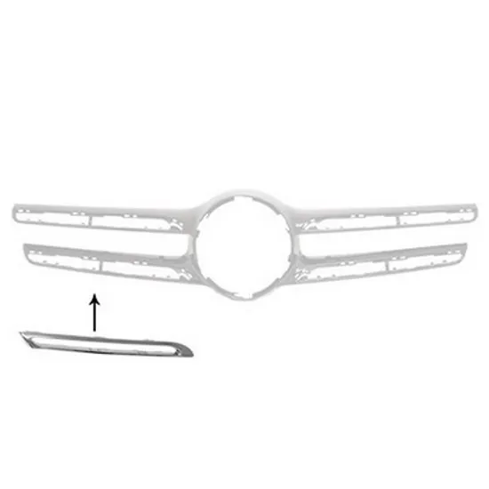 Ornament Grila MERCEDES GLC X253 2015-> Bandou grila fata inferior cromat dreapta Perioada 2015 2016 2017 2018 2019 2020 2021