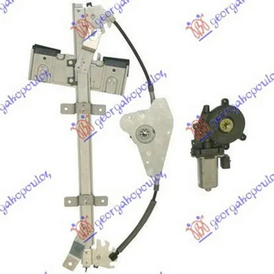 Macara Usa FORD FIESTA 5 JH 2001->2010 Macara geam usa fata electrica 5 usi EUROPE stanga Perioada 2001 2002 2003 2004 2005 2006 2007 2008 2009 2010