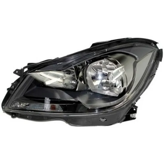 Faruri MERCEDES C-CLASS W204 2007->2014 Far cu reglaj electric gri MARELLI stanga 2011->2014 Perioada 2011 2012 2013 2014
