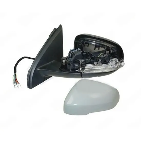 Oglinda VOLVO S60 2 2010->2018 Oglinda exterioara electrica cu incalzire cu rabatare electrica pentru vopsit (cu semnal si lampa podea si memorie) STANGA Perioada 2013 2014 2015 2016