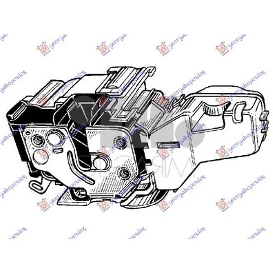 Broasca Usa ALFA ROMEO 159 2005->2011 Mecanism inchizator usa fata inchidere centralizata stanga Perioada 2005 2006 2007 2008 2009 2010 2011