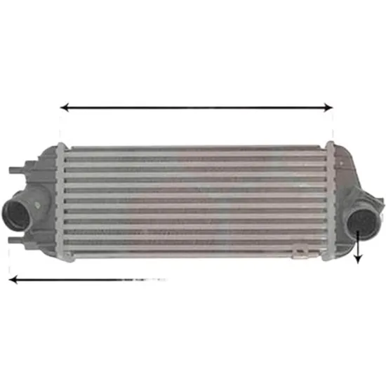 Intercooler HYUNDAI ix35 / TUCSON 2009-> pentru 1.7 CRDi, perioada 2010 2011 2012 2013 2014 2015