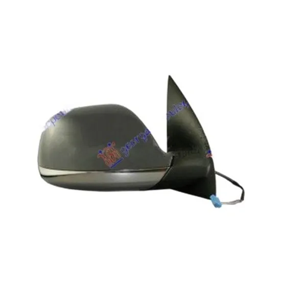 Oglinda VW AMAROK 2010-> Oglinda exterioara electrica cu incalzire pentru vopsit cromat dreapta 2010->2016 Perioada 2010 2011 2012 2013 2014 2015 2016